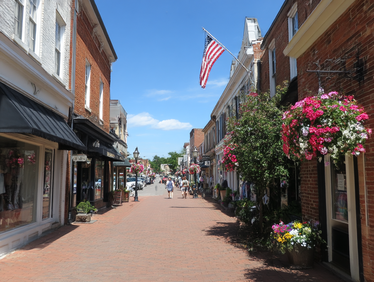 A charming shop on the main street of Abingdon